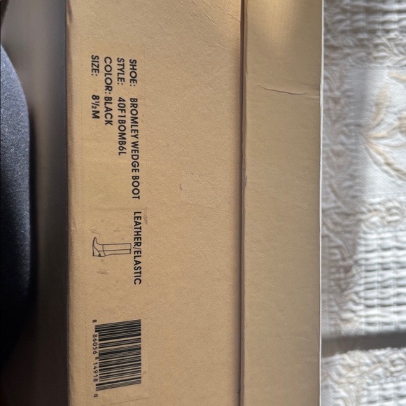 Michael Kors Black Wedge Boots - Picture 7 of 7